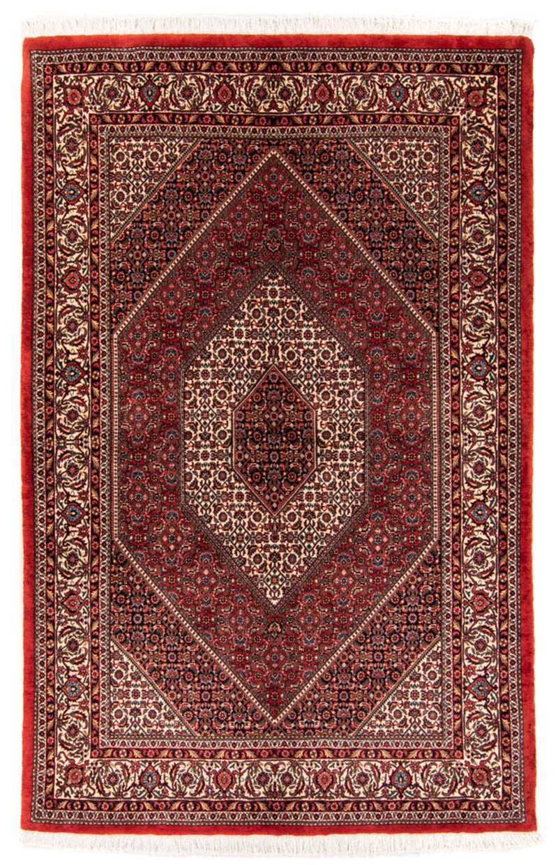 Persisk matta - Bijar - Royal - 224 x 144 cm - röd