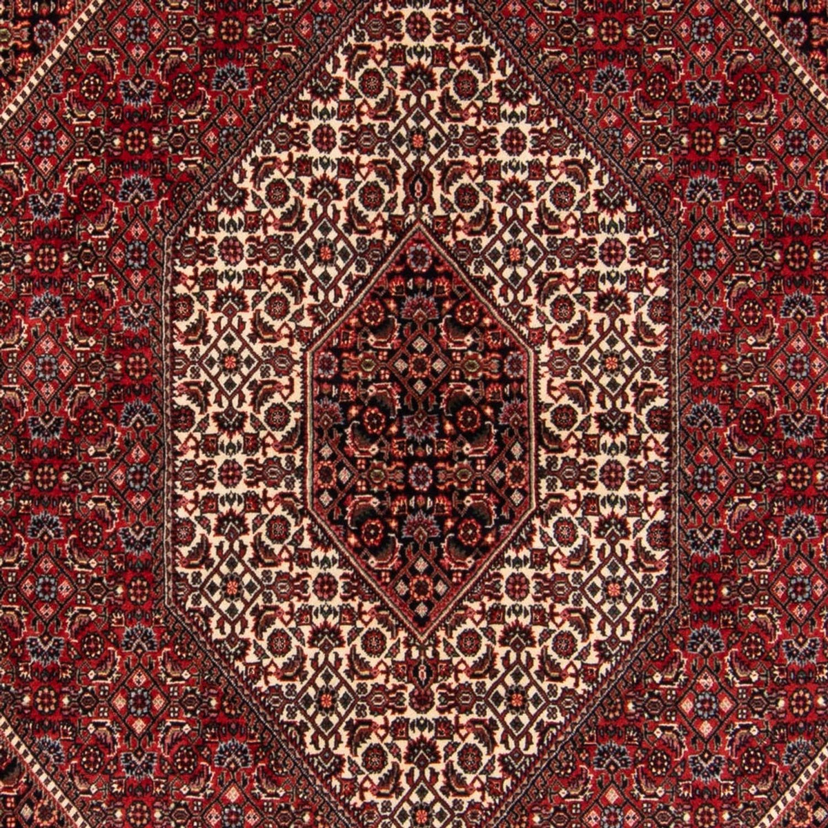 Persisk matta - Bijar - Royal - 224 x 144 cm - röd