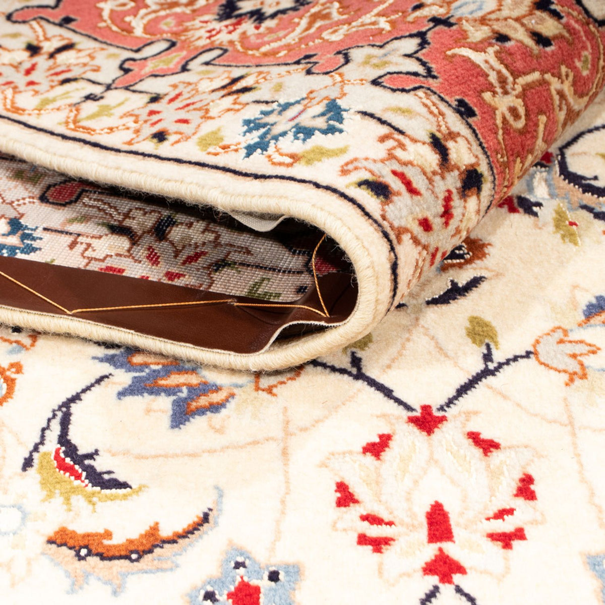 Persisk matta - Tabriz - Royal - 210 x 154 cm - grädde