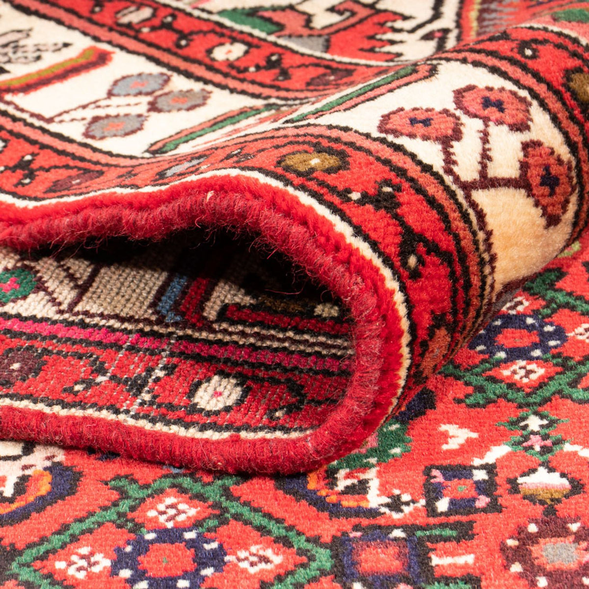 Persisk matta - Nomadic - 198 x 150 cm - röd