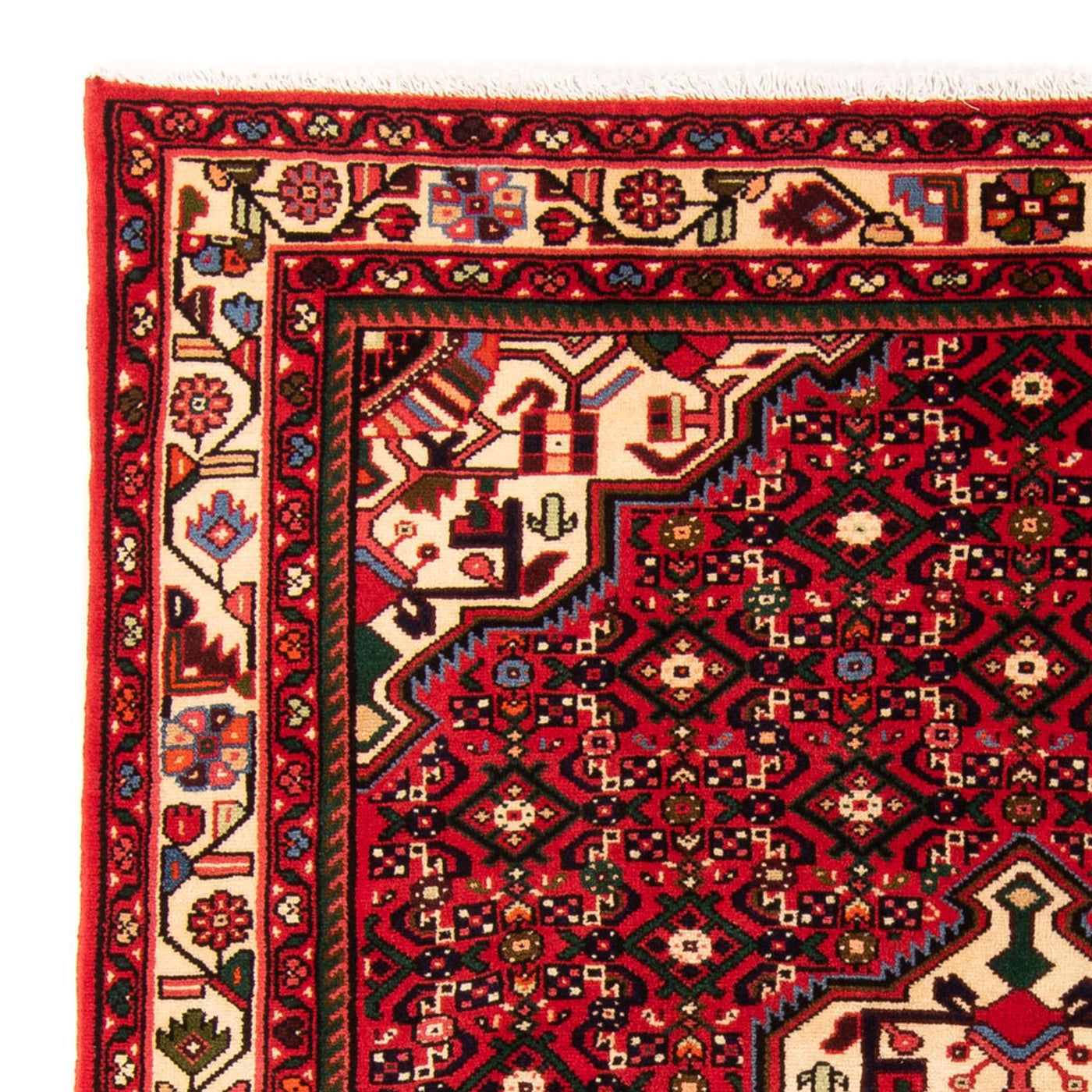 Persisk matta - Nomadic - 198 x 153 cm - röd