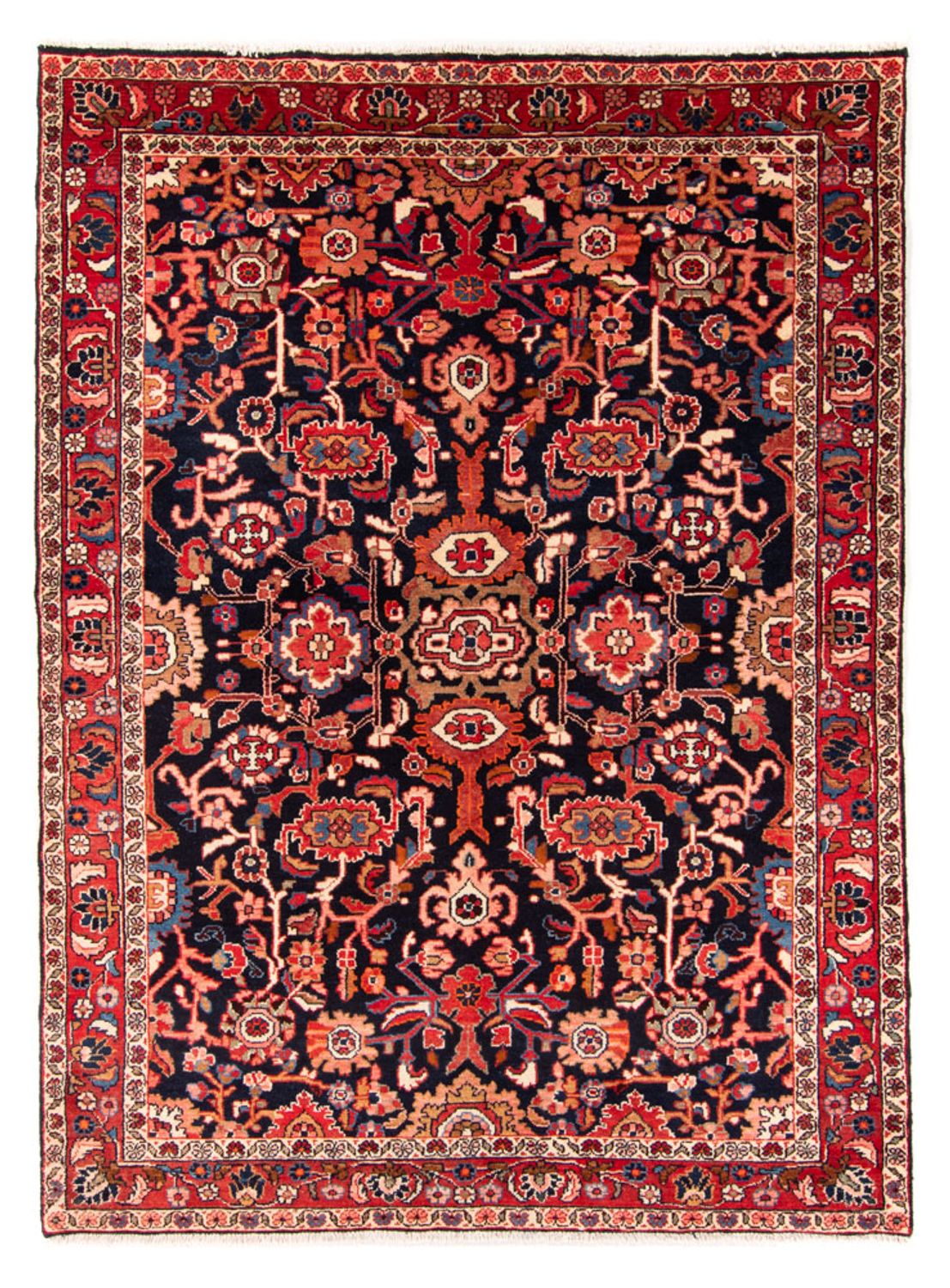 Persisk matta - Nomadic - 220 x 157 cm - mörkblå