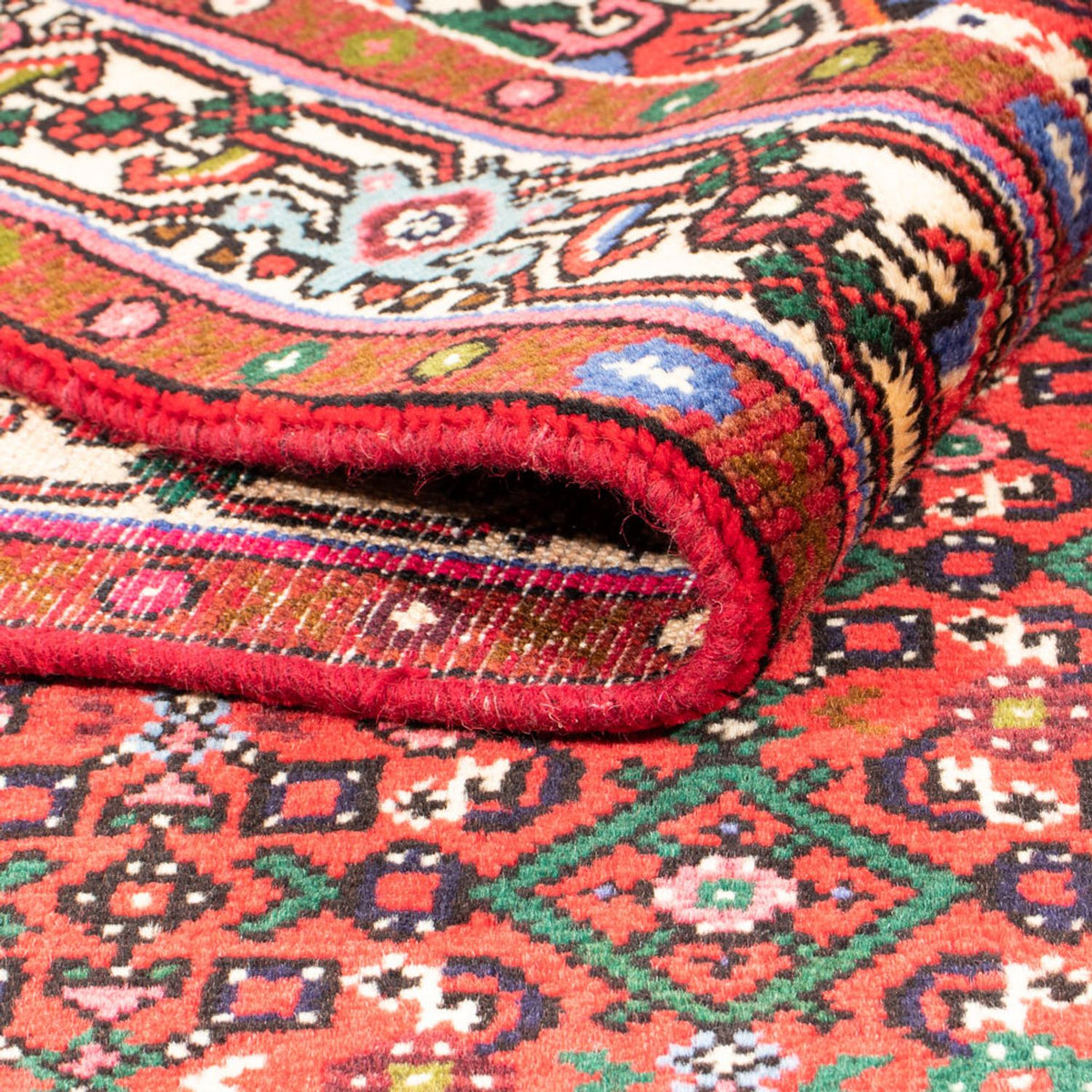 Persisk matta - Nomadic - 204 x 152 cm - röd