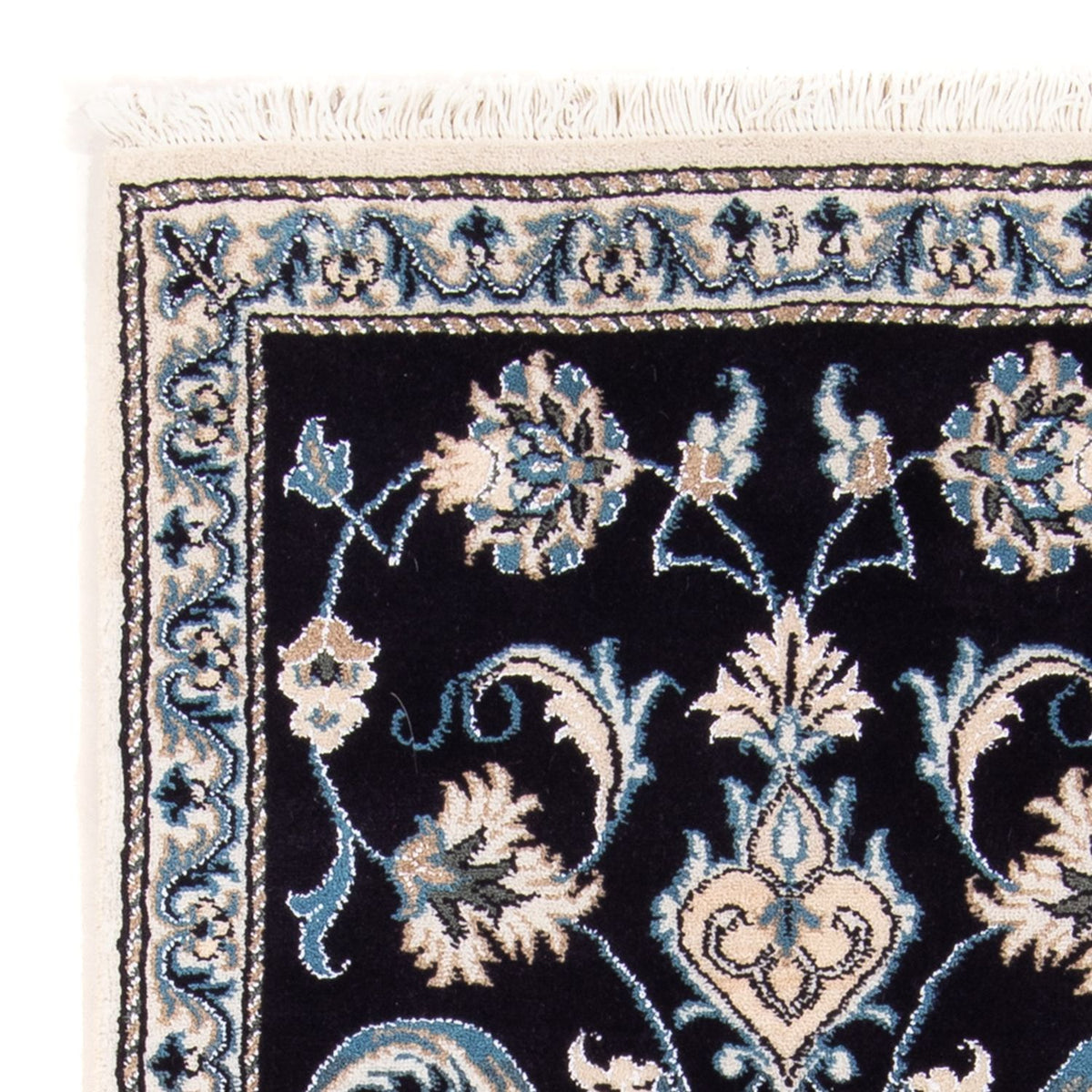 Persisk matta - Nain - 149 x 69 cm - mörkblå