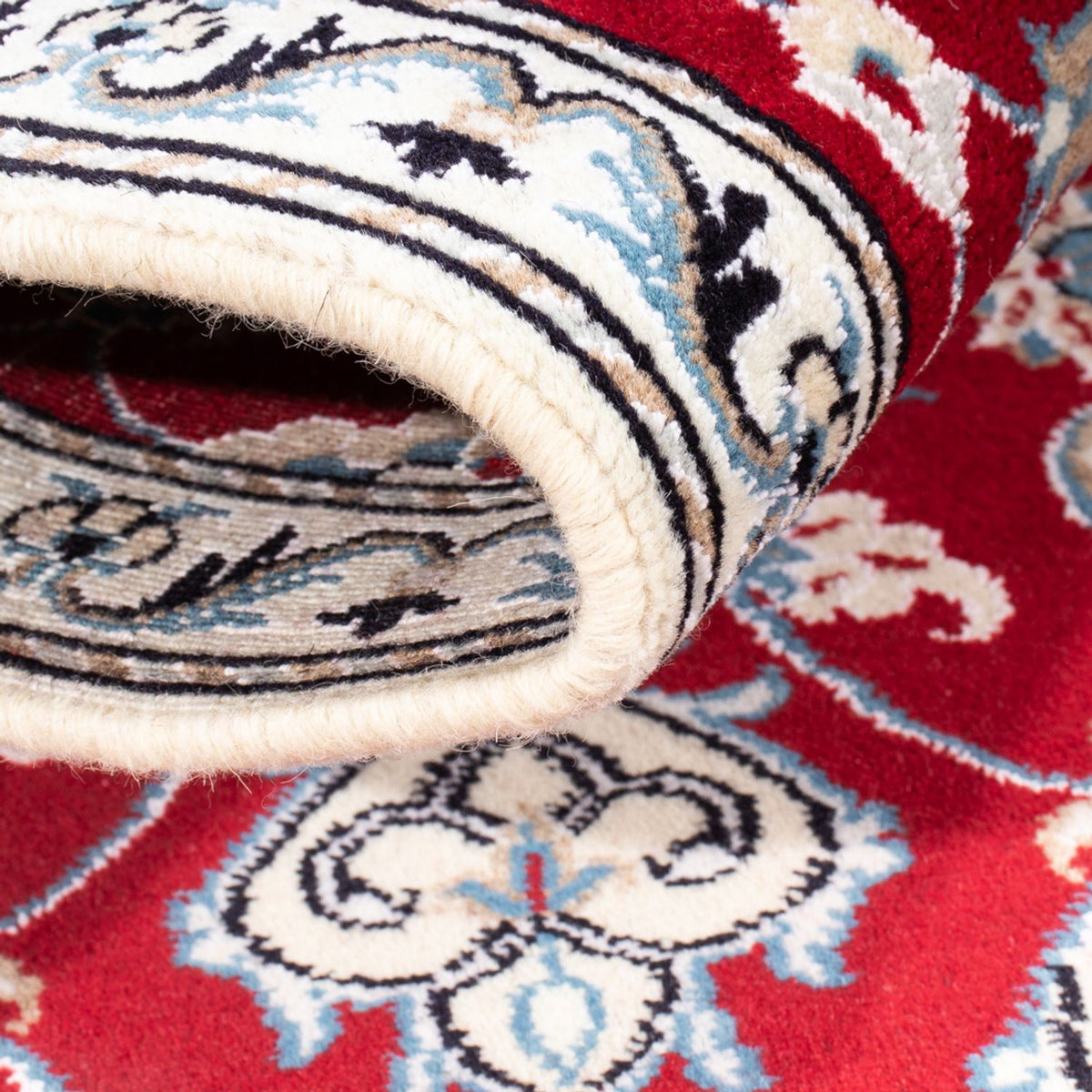 Persisk matta - Nain - 140 x 68 cm - röd