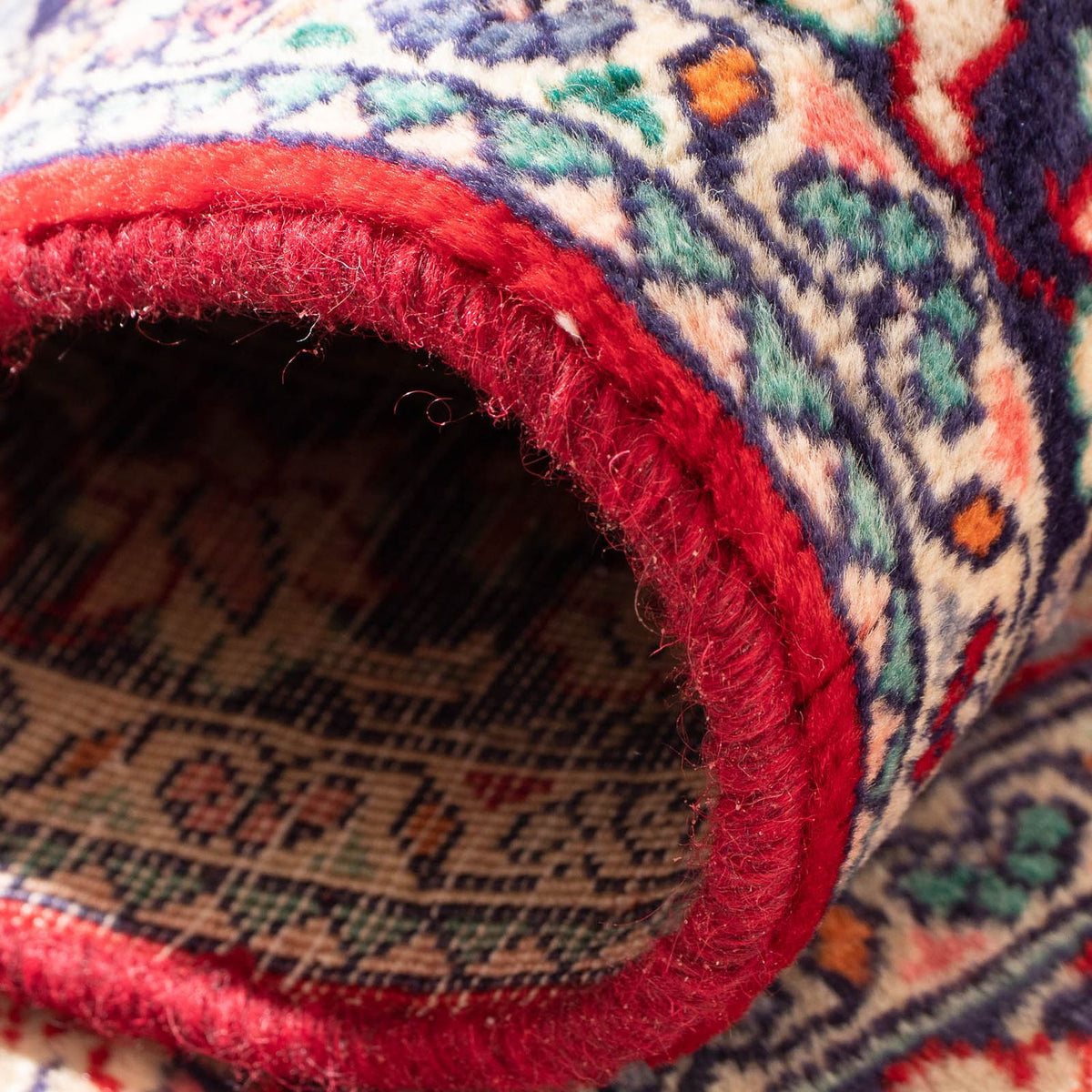 Persisk matta - Bijar - Royal - 125 x 81 cm - röd