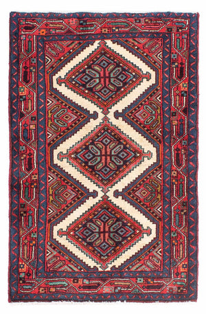 Persisk matta - Nomadic - 116 x 76 cm - flerfärgad