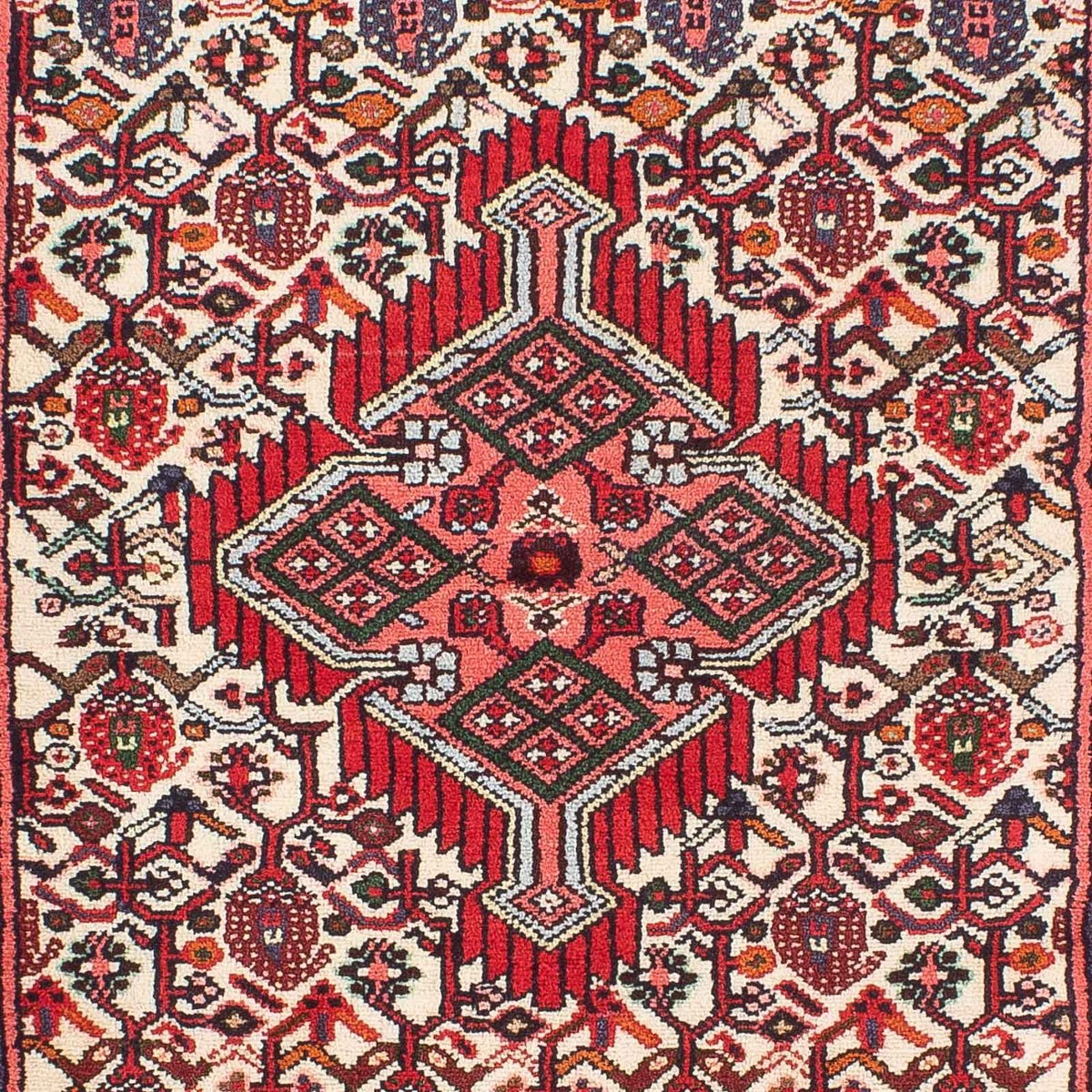 Persisk matta - Nomadic - 131 x 77 cm - beige