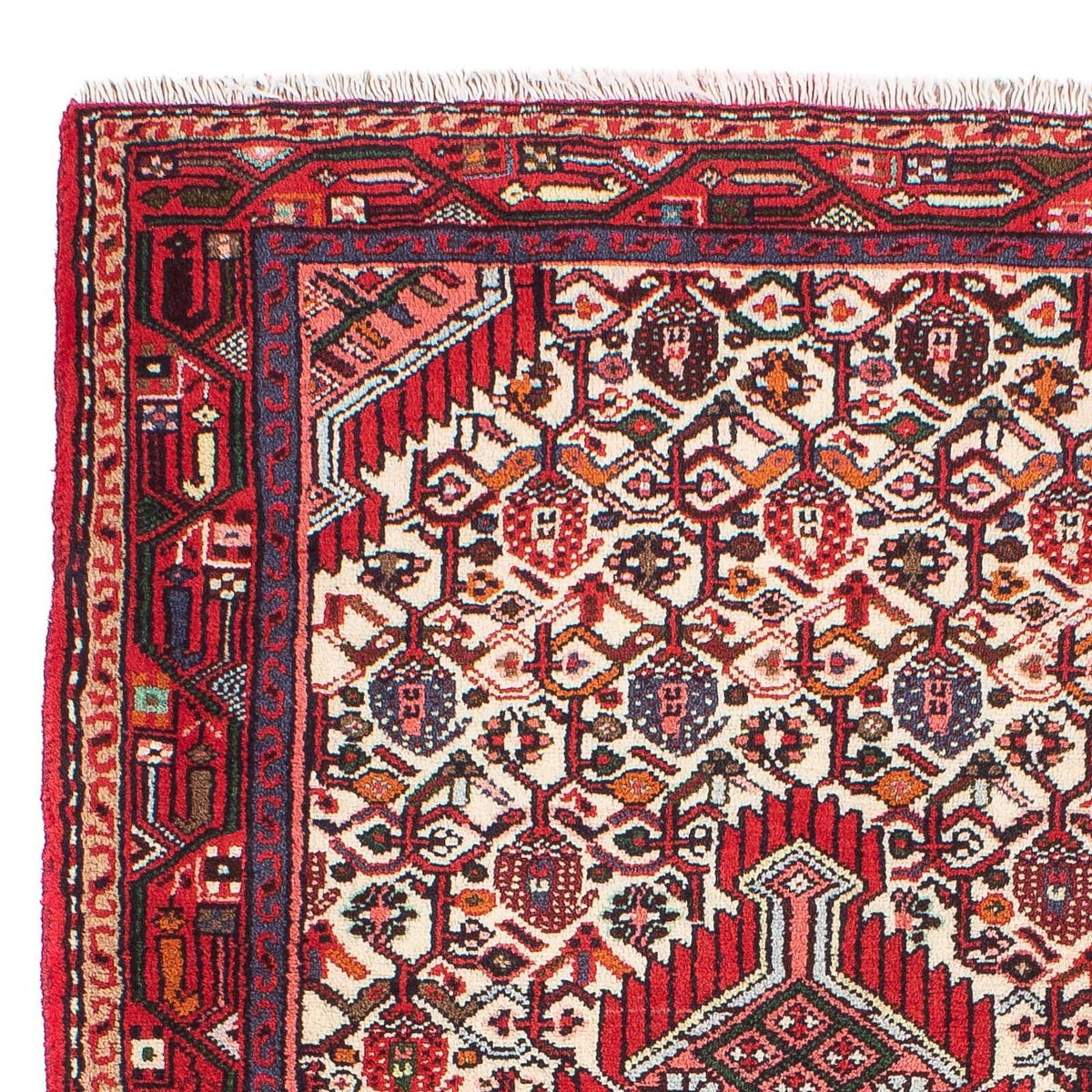 Persisk matta - Nomadic - 131 x 77 cm - beige