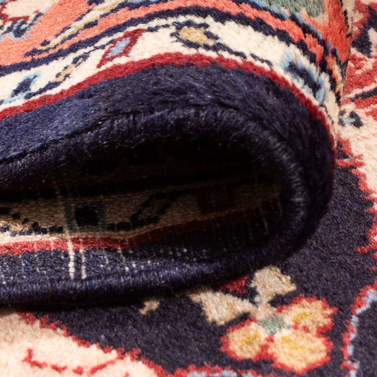 Persisk matta - Classic - 127 x 82 cm - mörkblå