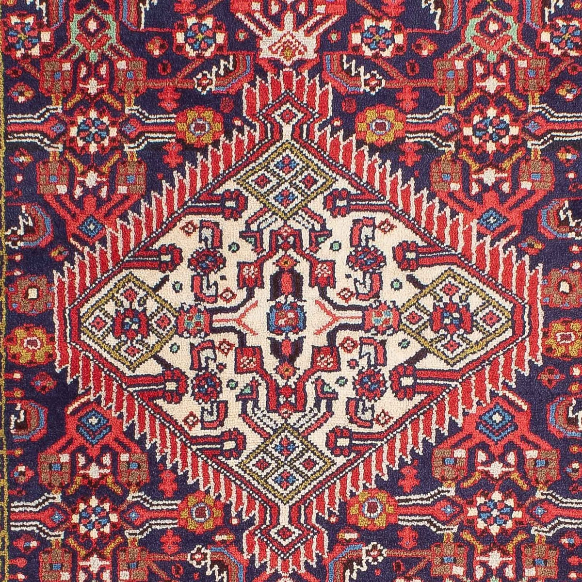 Persisk matta - Nomadic - 125 x 80 cm - mörkblå