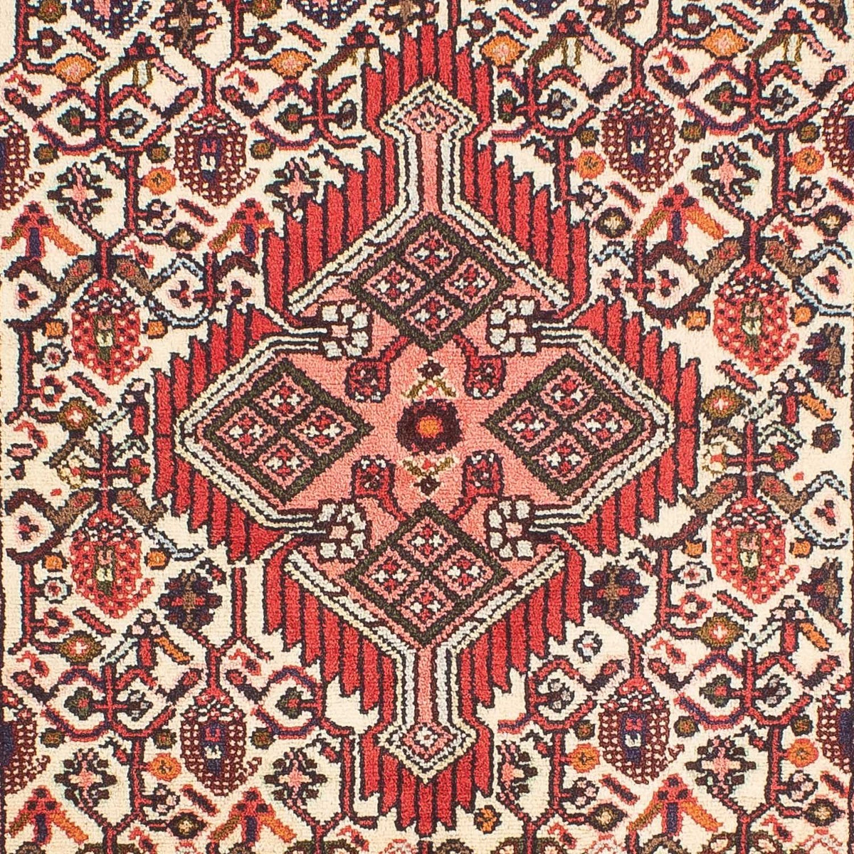 Persisk matta - Nomadic - 131 x 72 cm - beige
