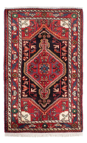 Persisk matta - Nomadic - 136 x 82 cm - mörkblå