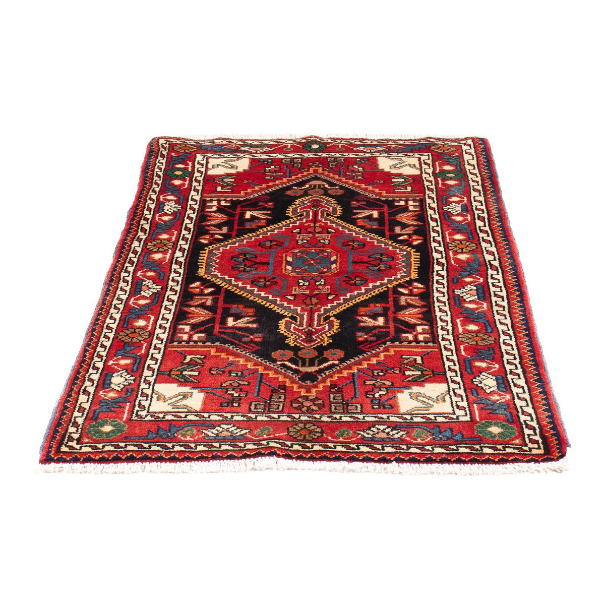 Persisk matta - Nomadic - 136 x 82 cm - mörkblå