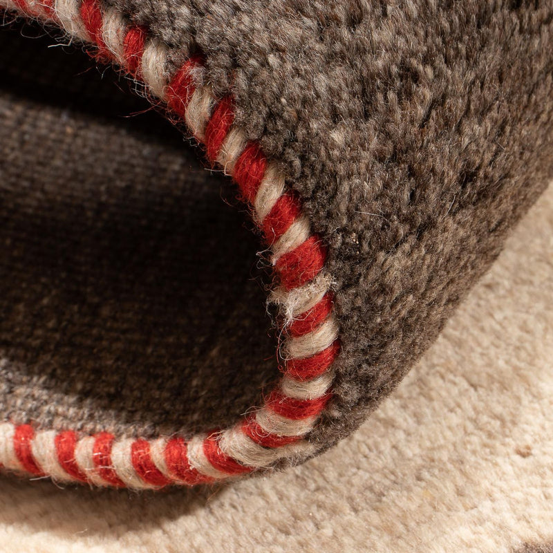 Gabbeh-matta - persisk - 125 x 77 cm - natur