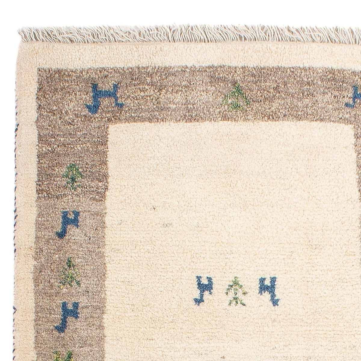 Persisk Gabbeh Mattan 65x90cm - Perserteppich Wollteppich