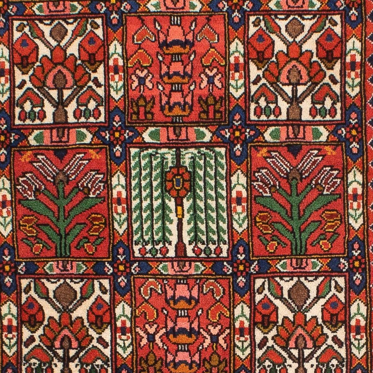 Persisk matta - Nomadic - 104 x 64 cm - flerfärgad