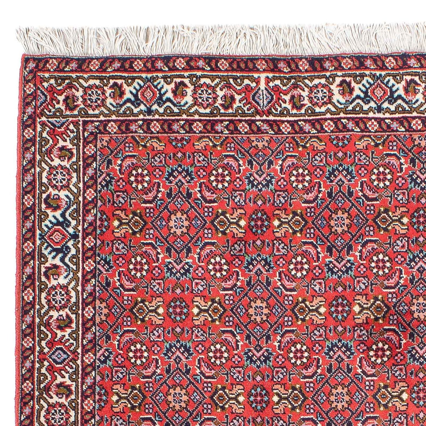 Persisk matta - Bijar - Royal - 94 x 74 cm - röd
