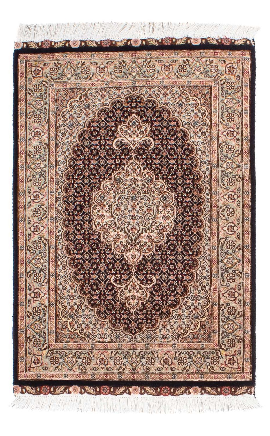 Persisk matta - Tabriz - Royal - 95 x 60 cm - mörkblå