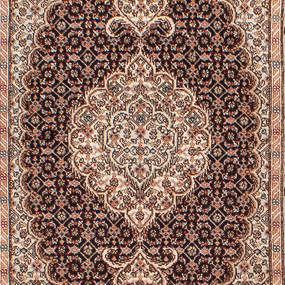 Persisk matta - Tabriz - Royal - 95 x 60 cm - mörkblå