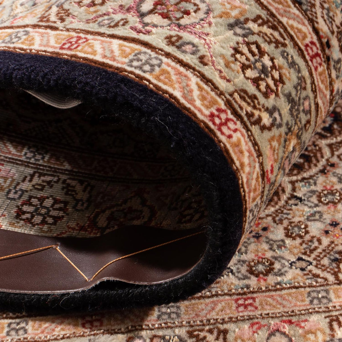 Persisk matta - Tabriz - Royal - 95 x 60 cm - mörkblå