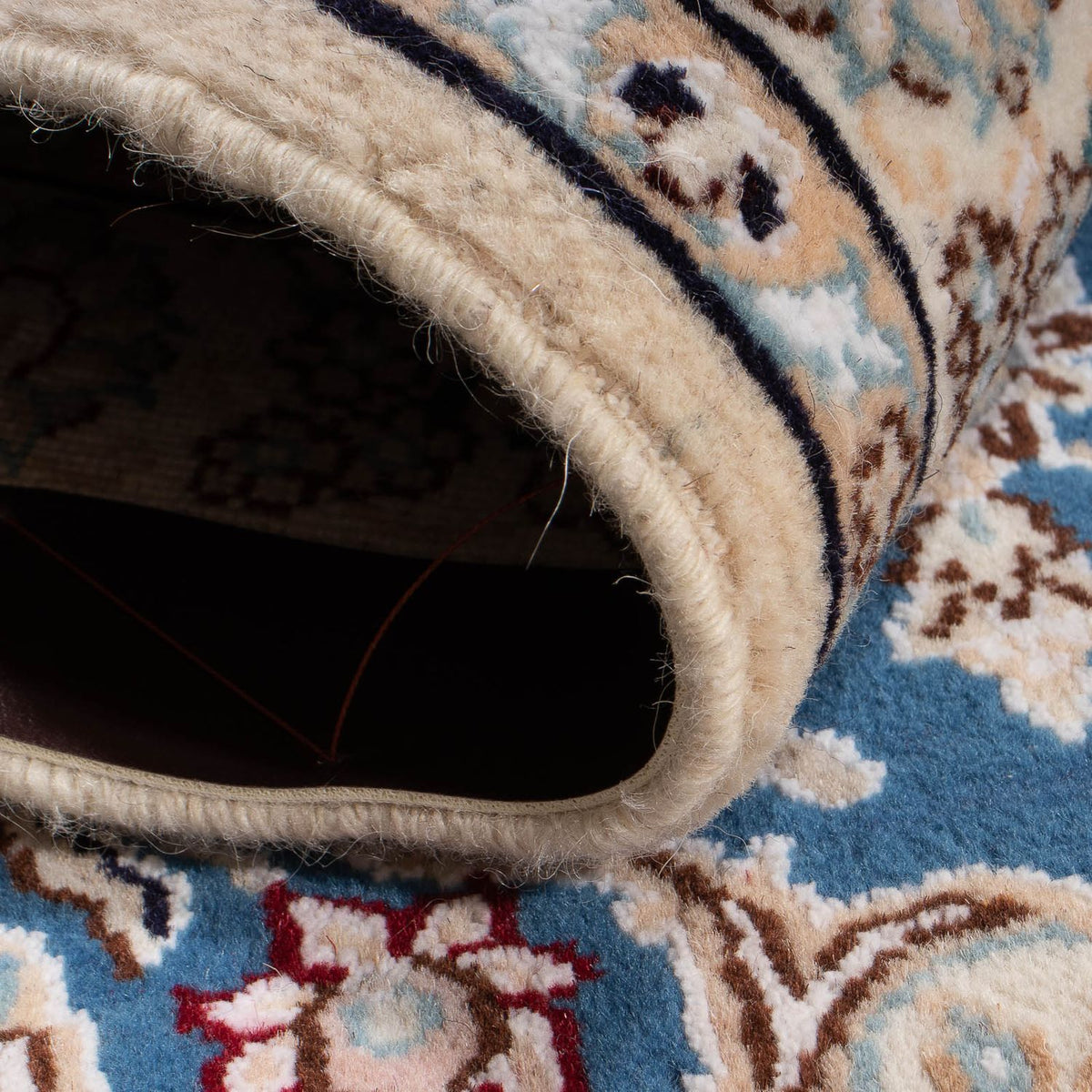 Persisk matta - Nain - Royal - 95 x 67 cm - blå