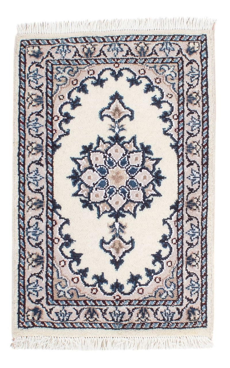 Persisk matta - Nain - 60 x 40 cm - beige