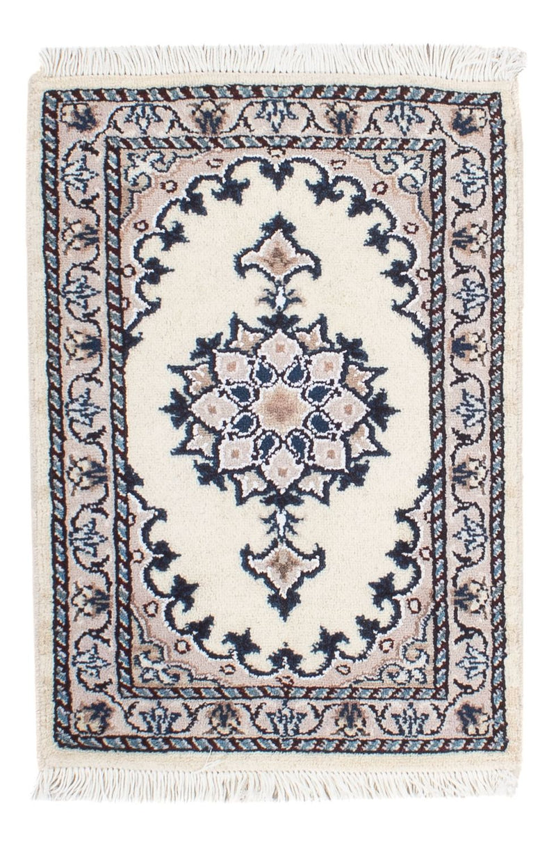 Persisk matta - Nain - 60 x 40 cm - beige