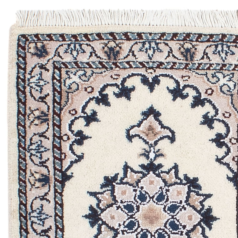 Persisk matta - Nain - 60 x 40 cm - beige