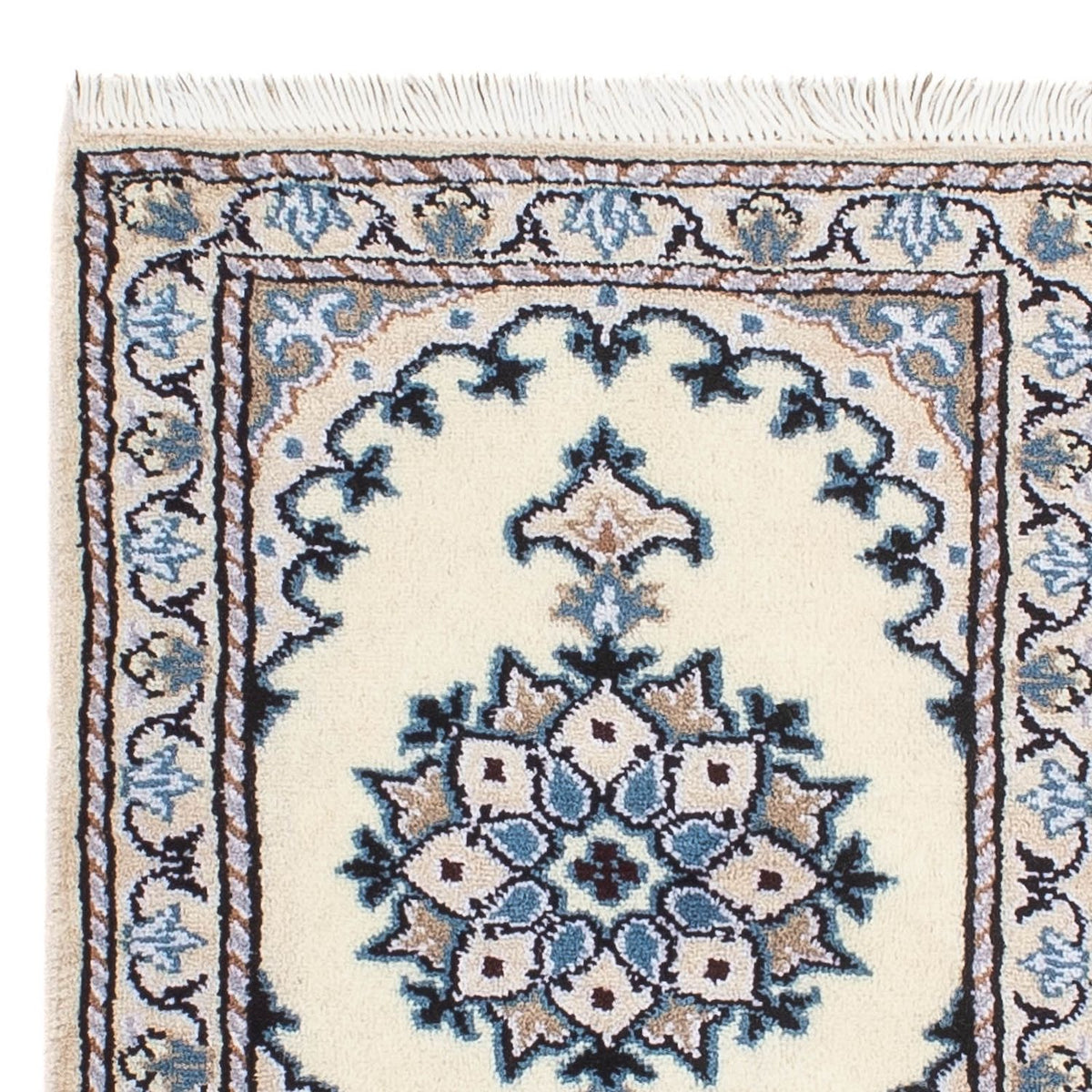 Persisk matta - Nain - 60 x 40 cm - beige