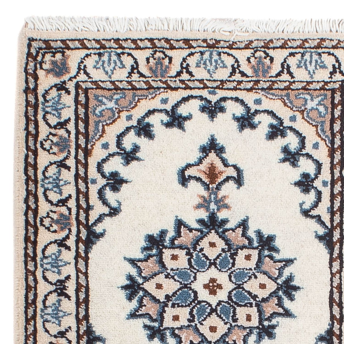 Persisk matta - Nain - 60 x 40 cm - beige