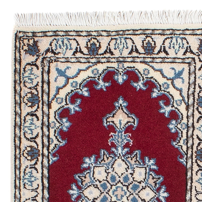 Persisk matta - Nain - 60 x 40 cm - rött vin