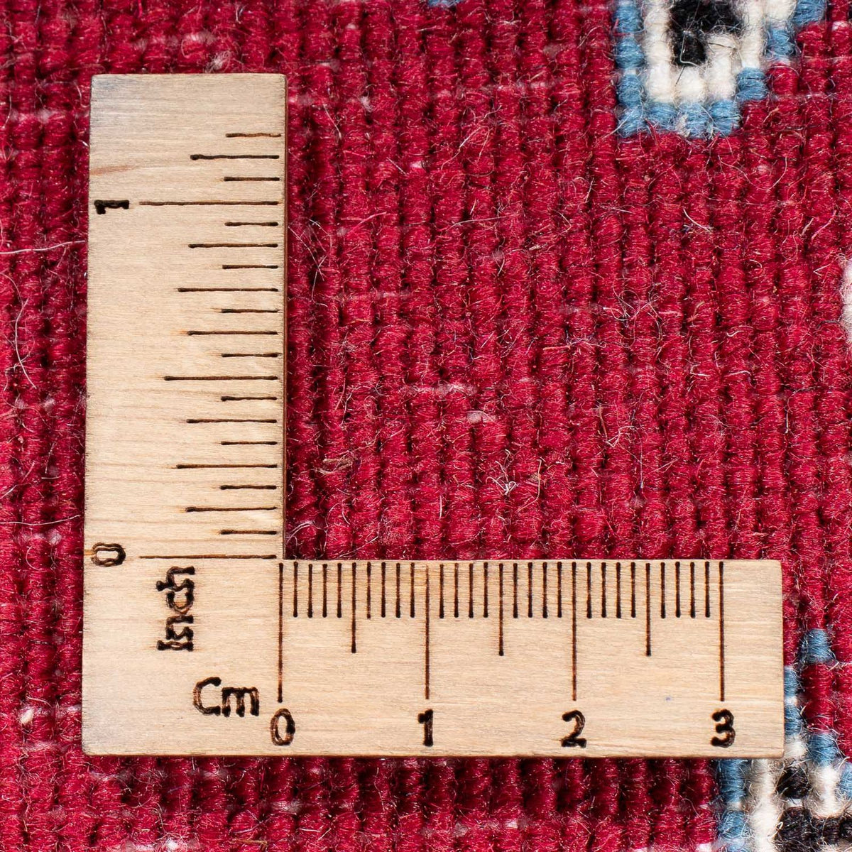 Persisk matta - Nain - 60 x 40 cm - rött vin