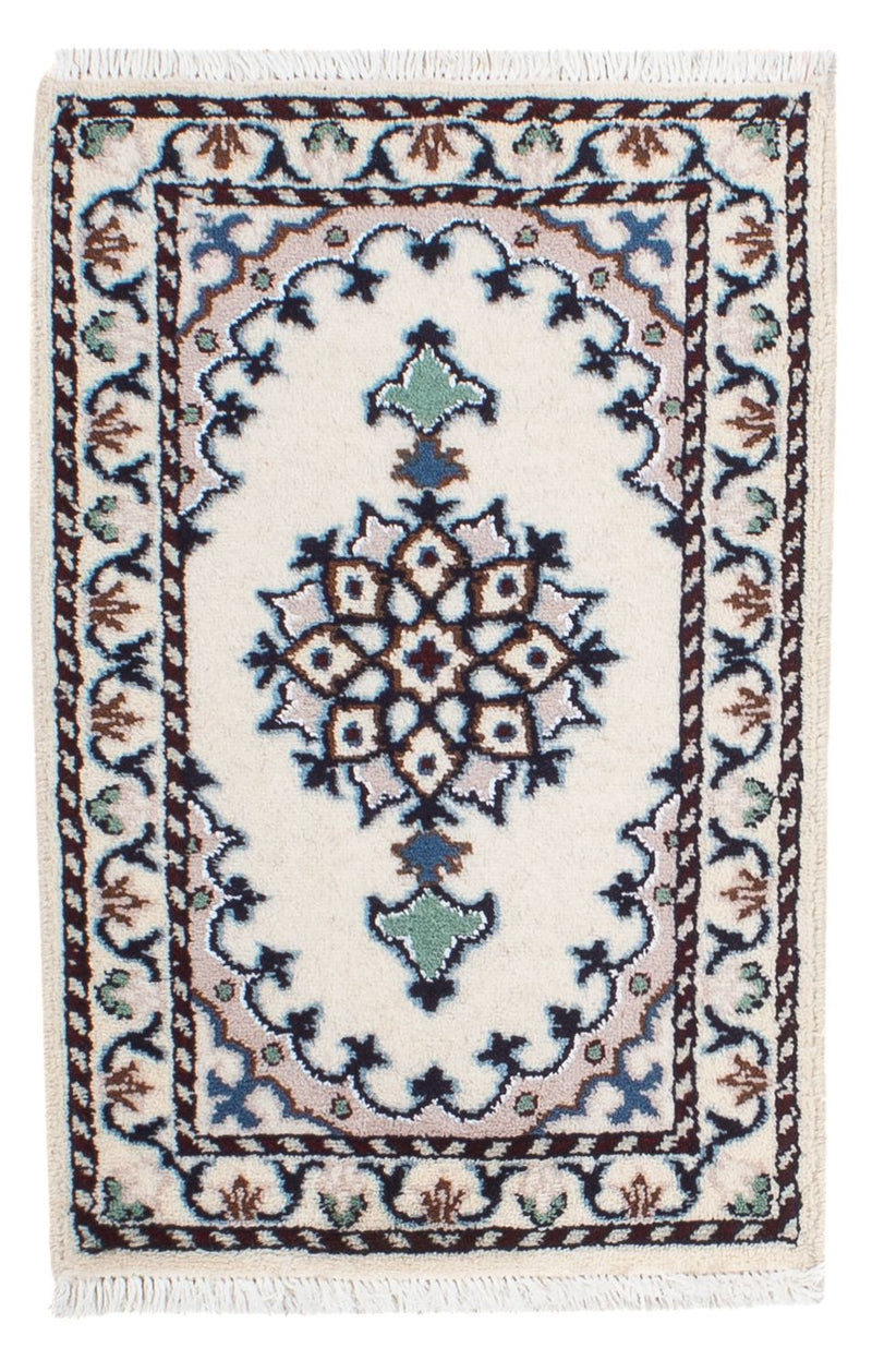 Persisk matta - Nain - 60 x 40 cm - beige
