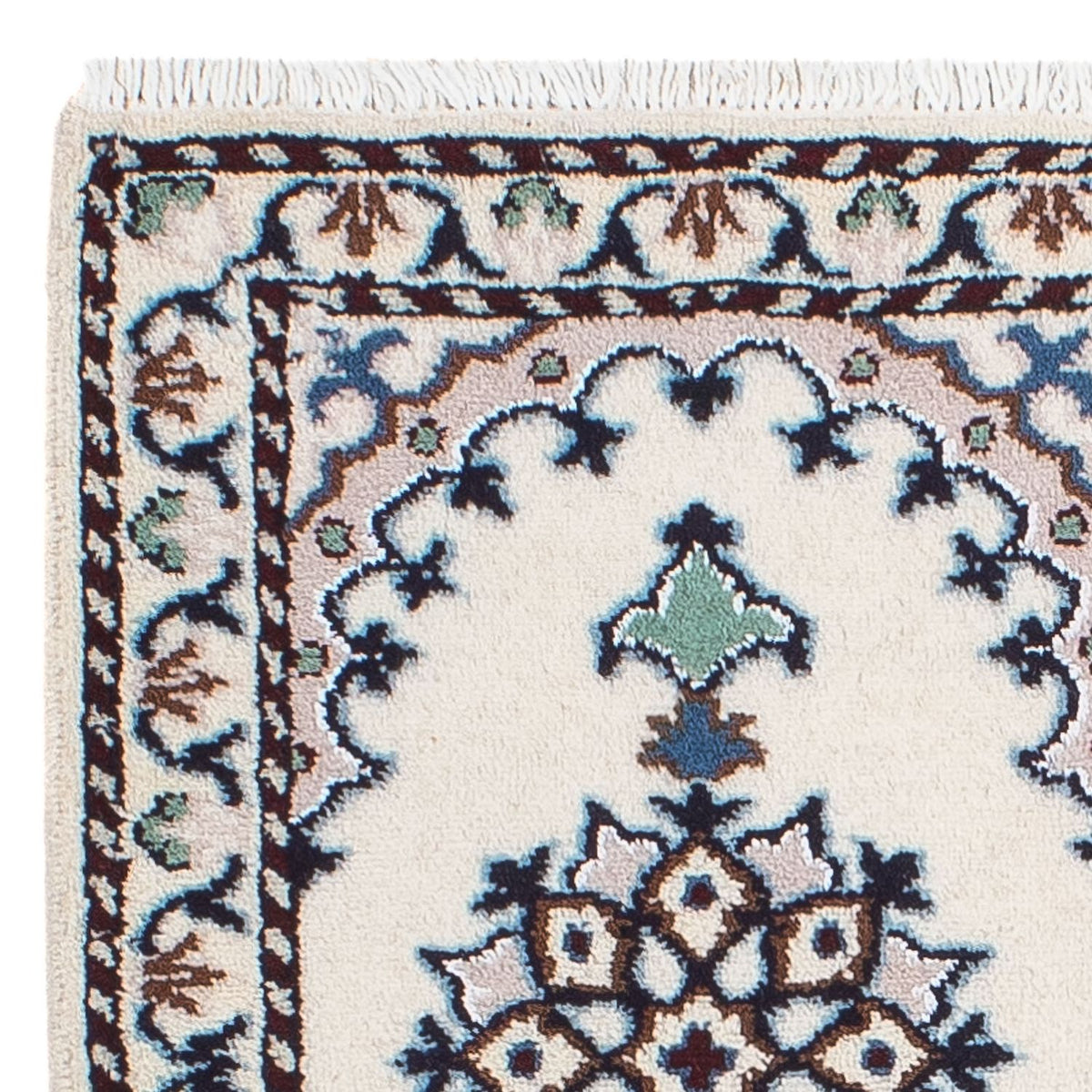 Persisk matta - Nain - 60 x 40 cm - beige