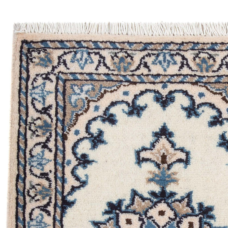 Persisk matta - Nain - 60 x 40 cm - grädde