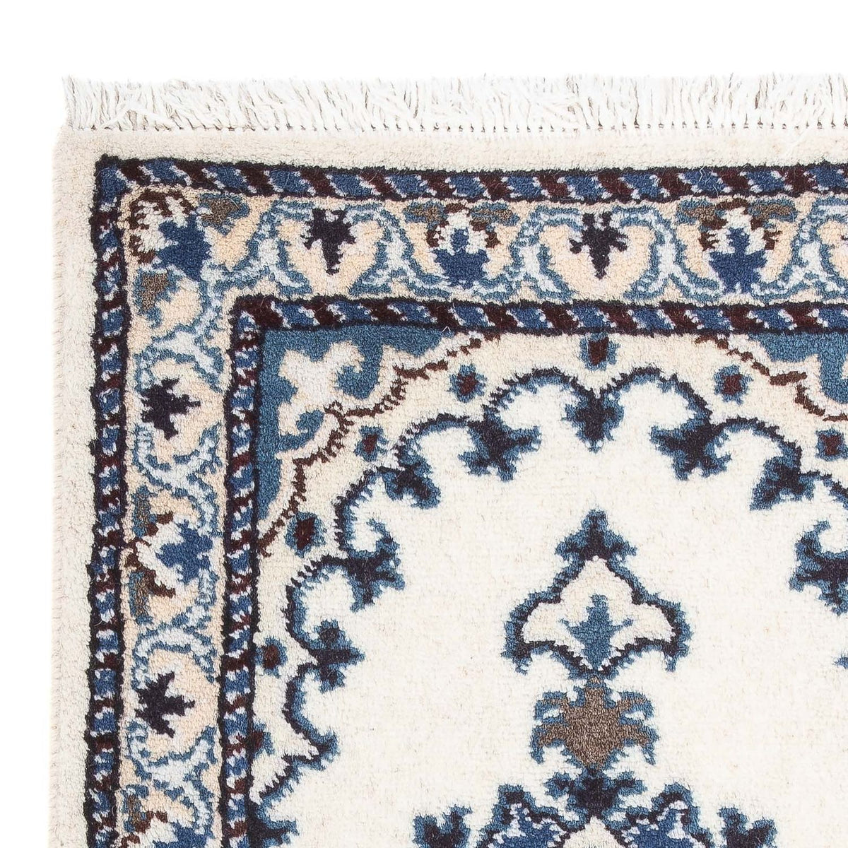 Persisk matta - Nain - 60 x 40 cm - grädde