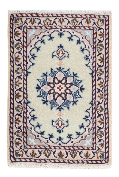Nain - 12La Mattan 40x60cm - Persisk matta - grädde