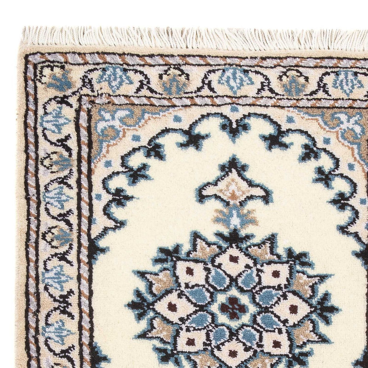 Persisk matta - Nain - 60 x 40 cm - grädde