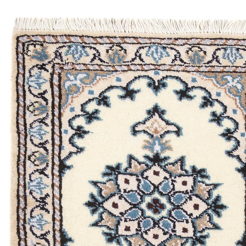 Persisk matta - Nain - 60 x 40 cm - grädde