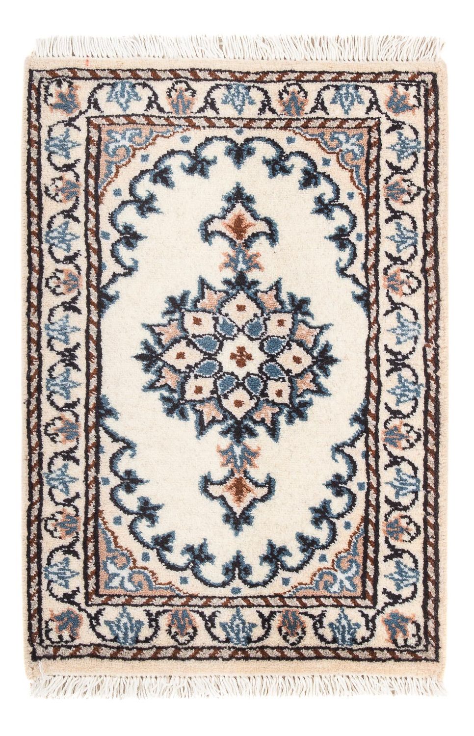 Persisk matta - Nain - 60 x 40 cm - beige