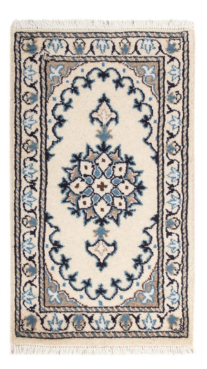 Persisk matta - Nain - 60 x 40 cm - beige