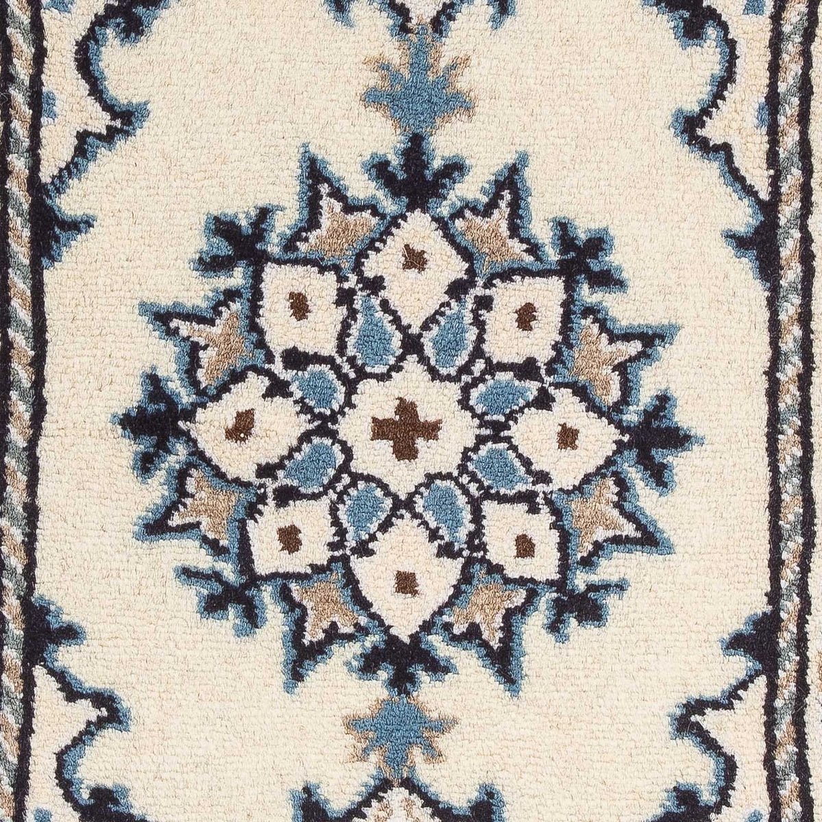 Persisk matta - Nain - 60 x 40 cm - beige