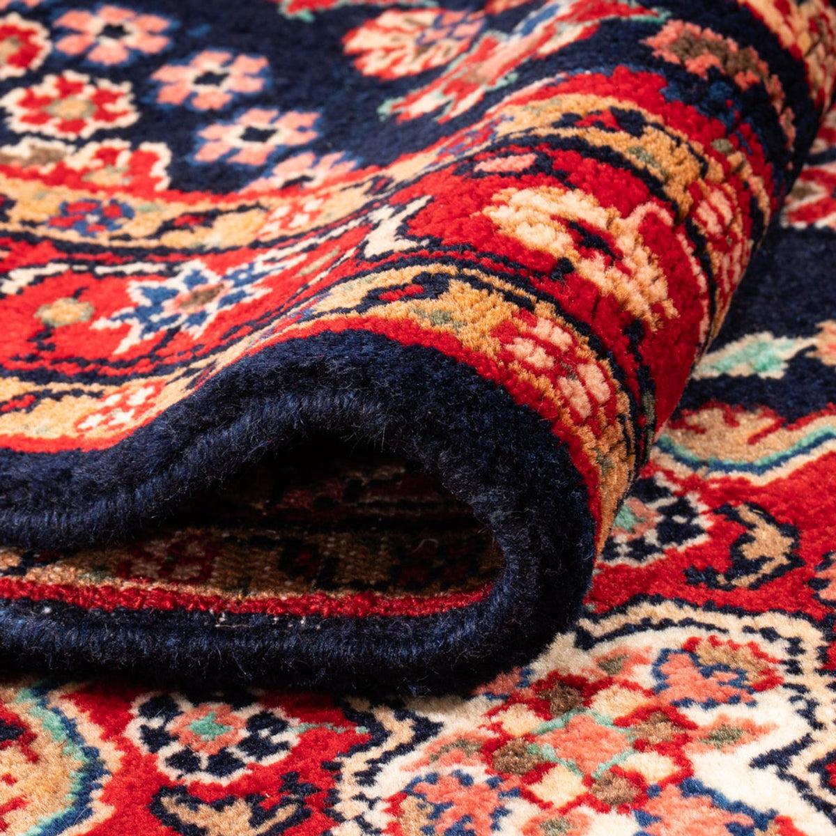 Runner Persisk matta - Classic - 377 x 85 cm - mörkblå