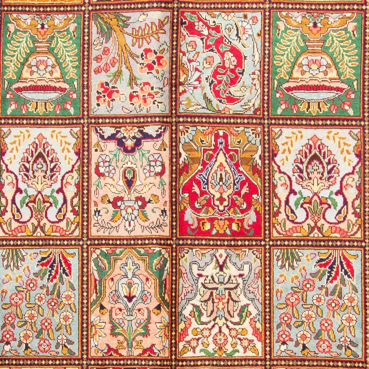 Persisk matta - Tabriz - 390 x 291 cm - flerfärgad