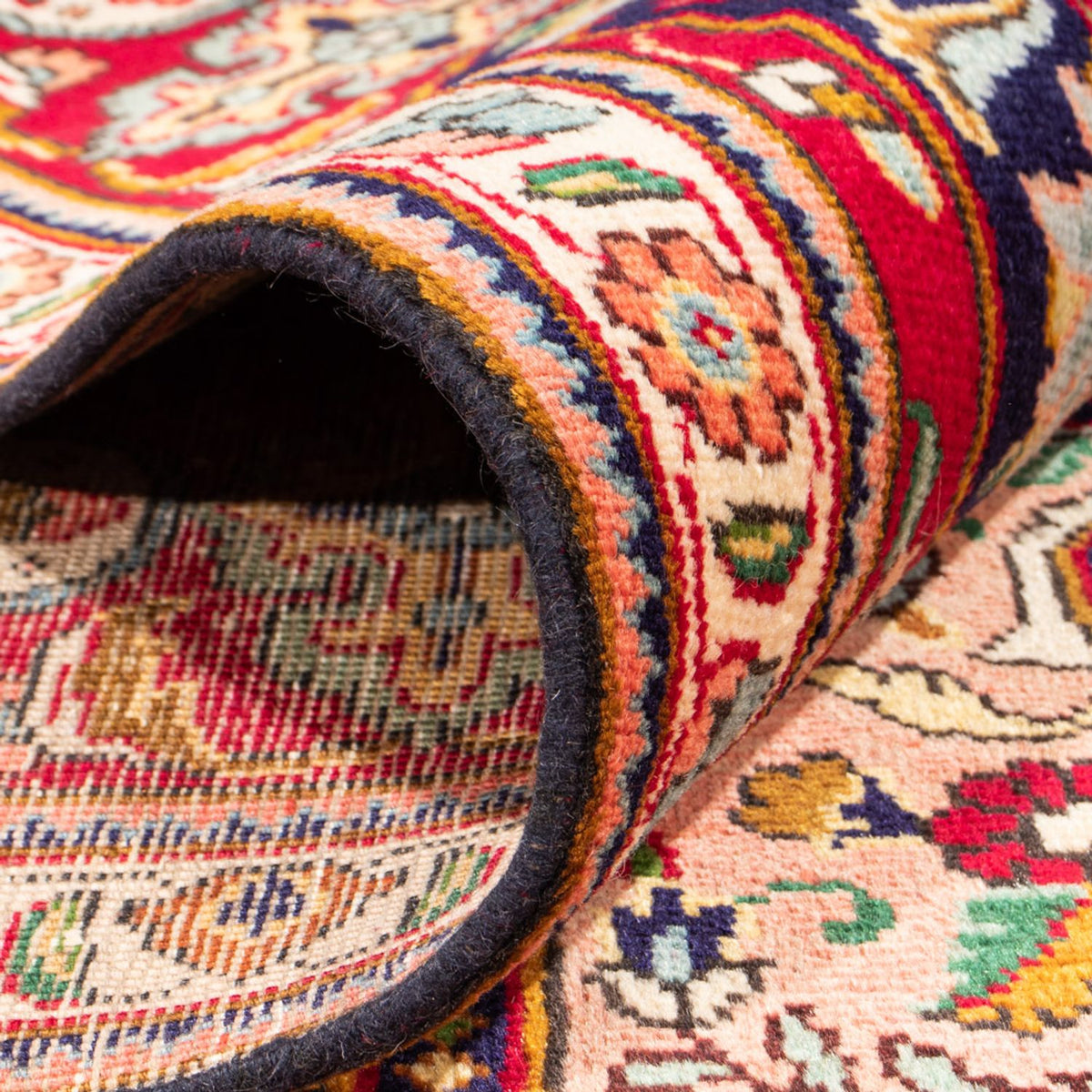 Persisk matta - Tabriz - 390 x 291 cm - flerfärgad