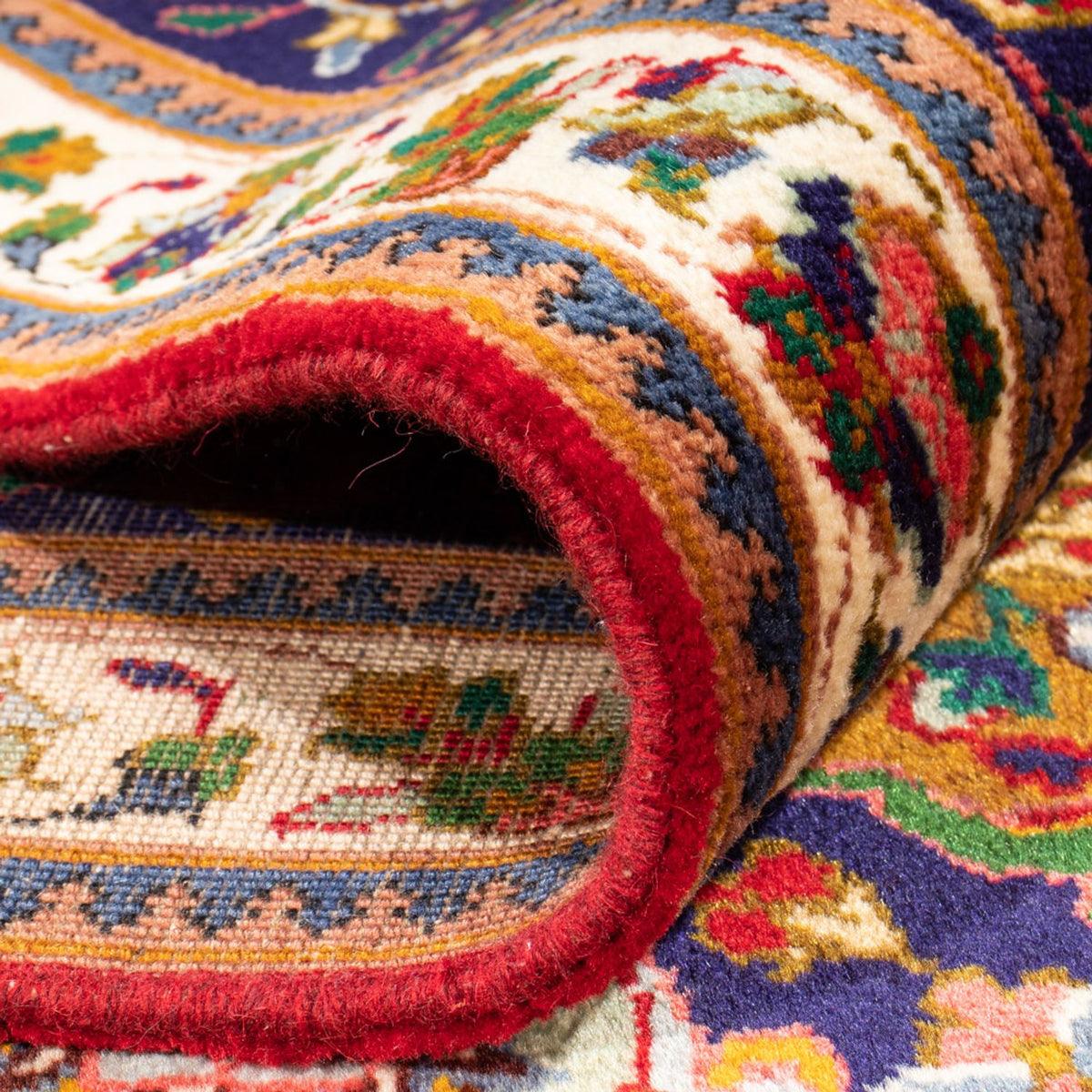 Persisk matta - Tabriz - 390 x 289 cm - röd