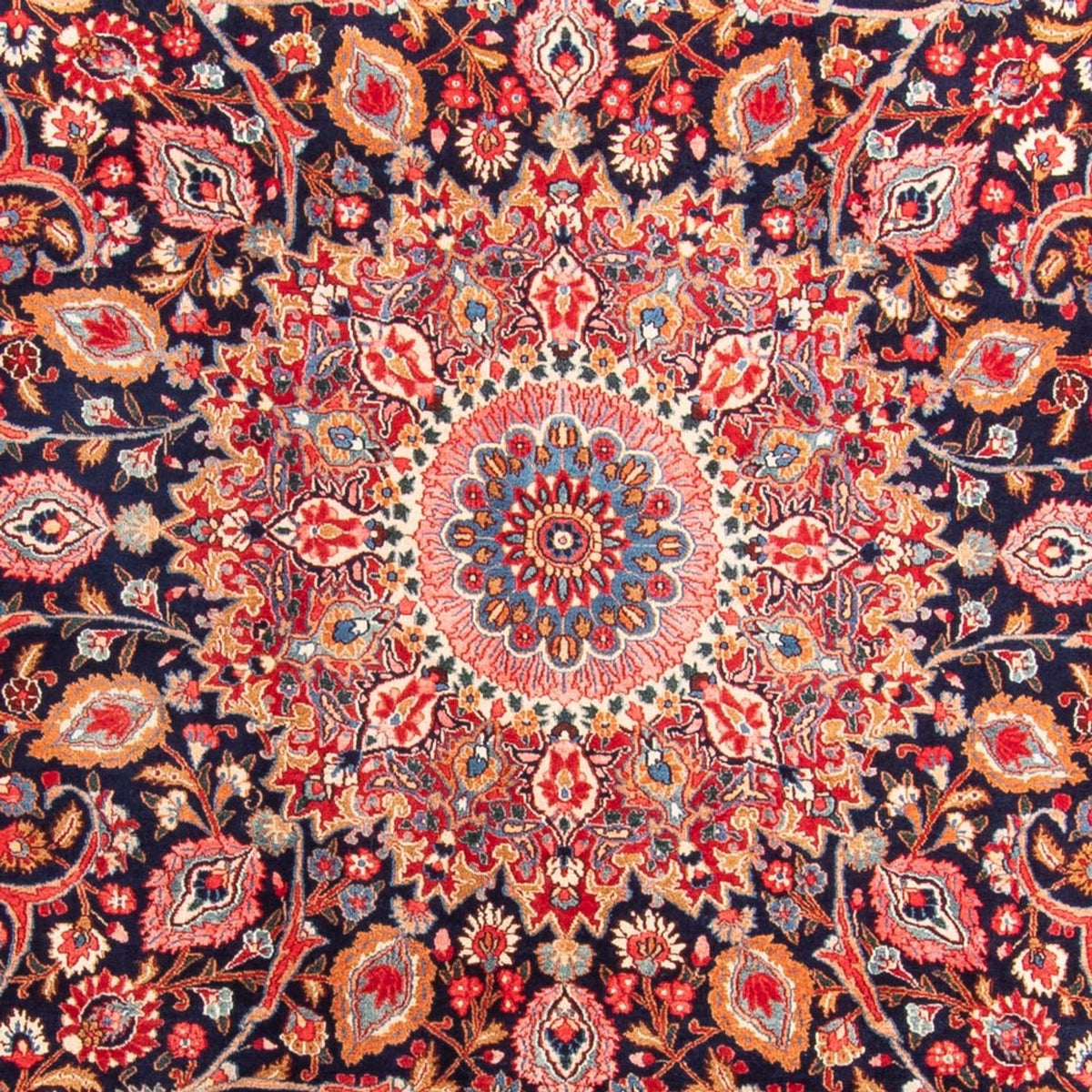 Persisk matta - Classic - 303 x 200 cm - mörkblå