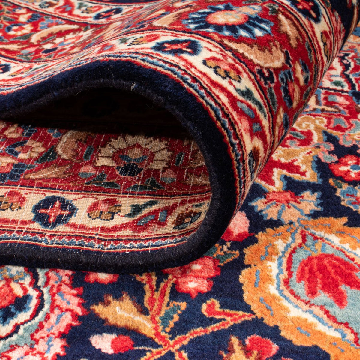 Persisk matta - Classic - 303 x 200 cm - mörkblå