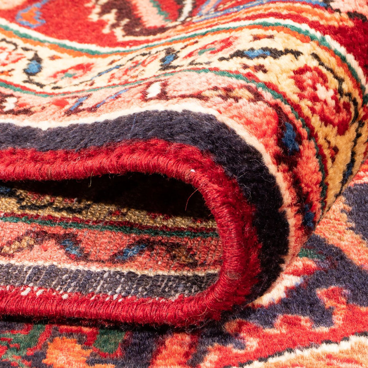 Persisk matta - Nomadic - 323 x 220 cm - mörkblå